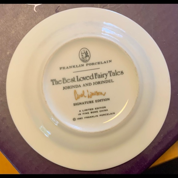 Vintage Franklin Mint miniature Fairytale Plates - Picture 7 of 13